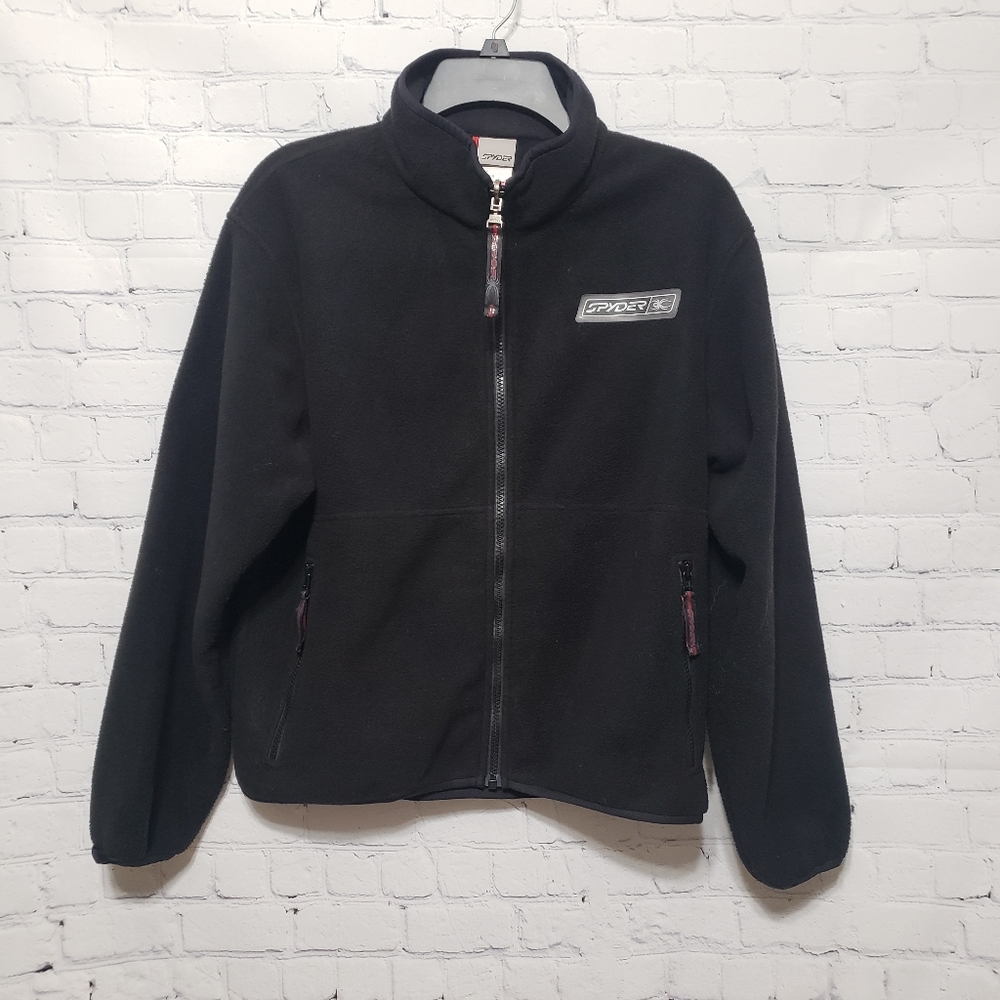 Spyder Women's Sz 8 Full Zip Fleece Jacket - Picture 3 of 15